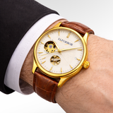 Classic leather watch