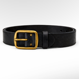 Retro casual leather belt