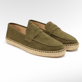 Suede leather casual loafers