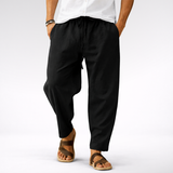 Cotton linen pants