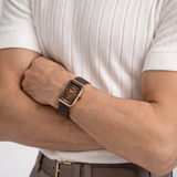 Retro quartz watch