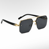 Casual sunglasses with metal frames