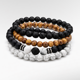 Stone bracelet set