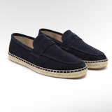 Suede leather casual loafers