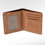 Minimalist leather wallet