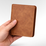 Minimalist leather wallet