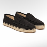 Suede leather casual loafers