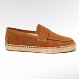 Suede leather casual loafers