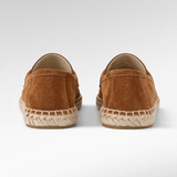 Suede leather casual loafers