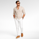 Suede leather casual loafers